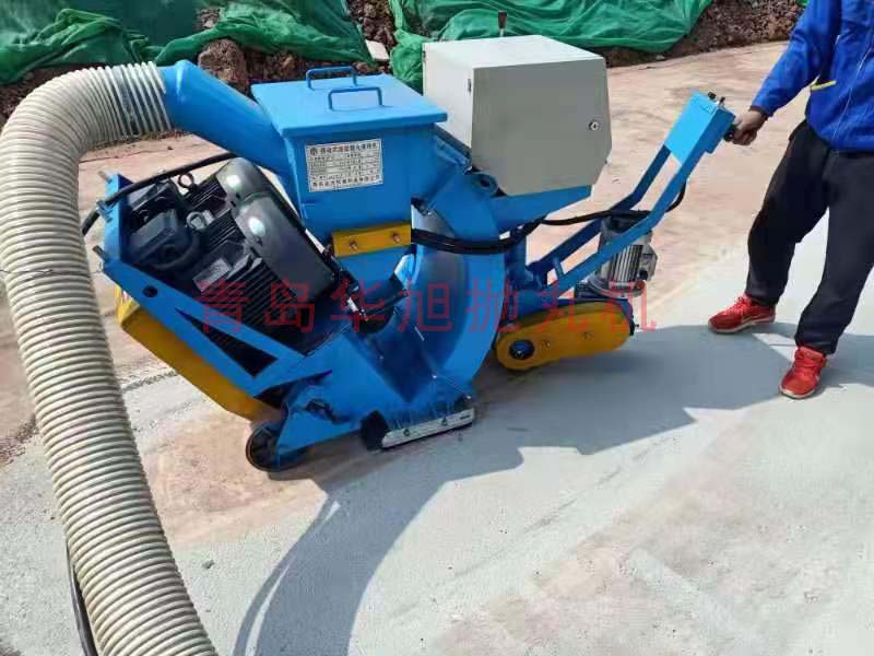 江蘇客戶購(gòu)買(mǎi)的路面拋丸機(jī)已發(fā)貨